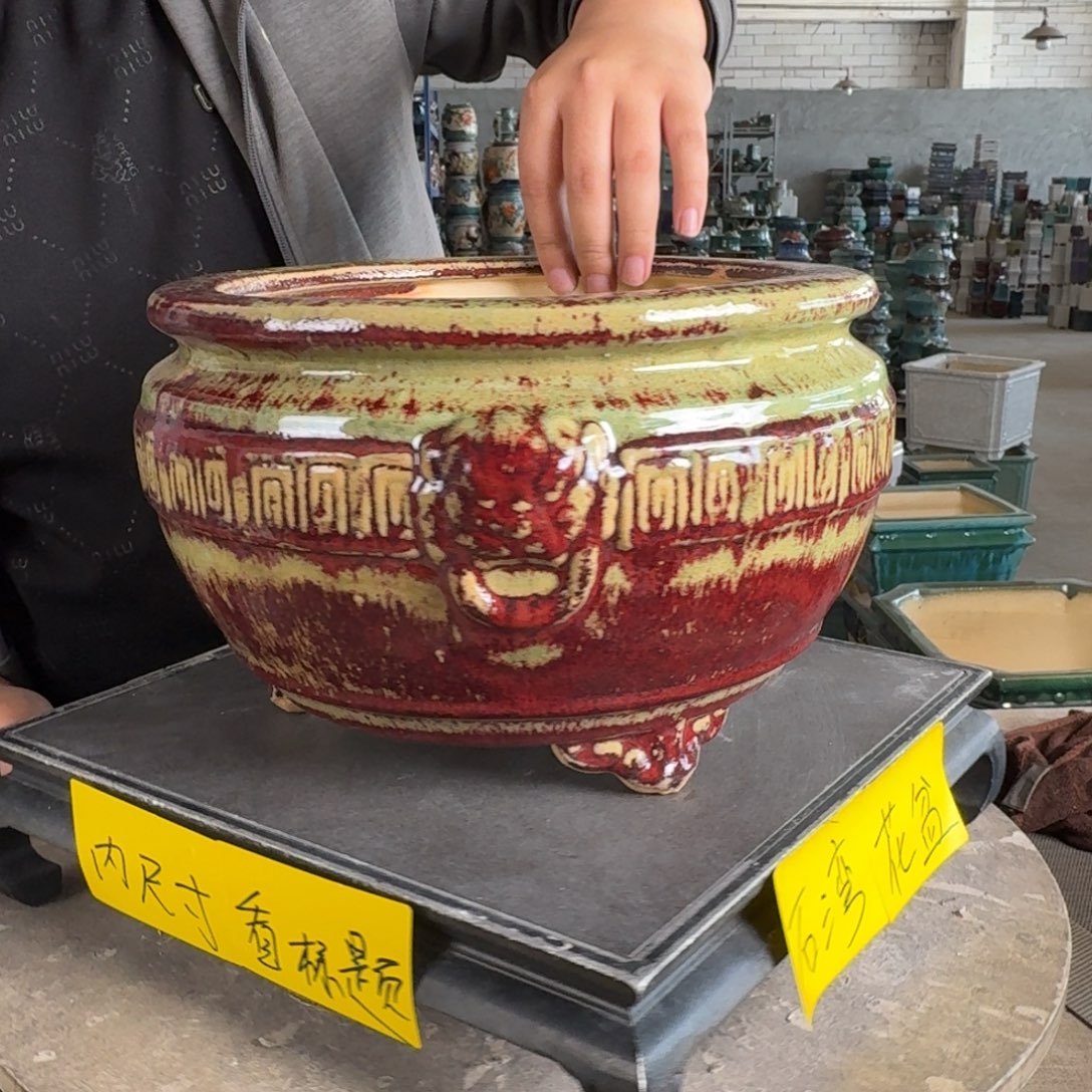 。一风堂石湾花盆 内22*14