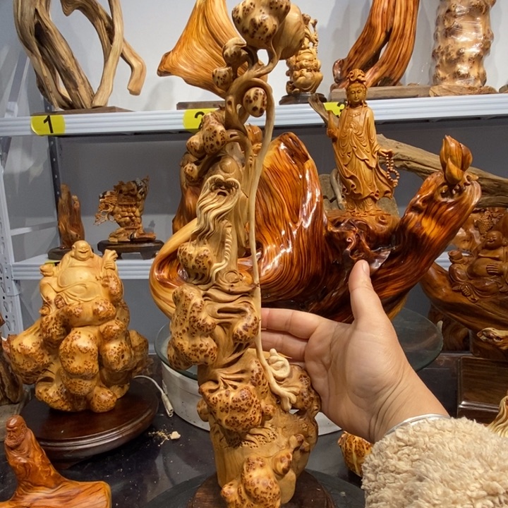 柏木（崖柏）永崖柏手把件111