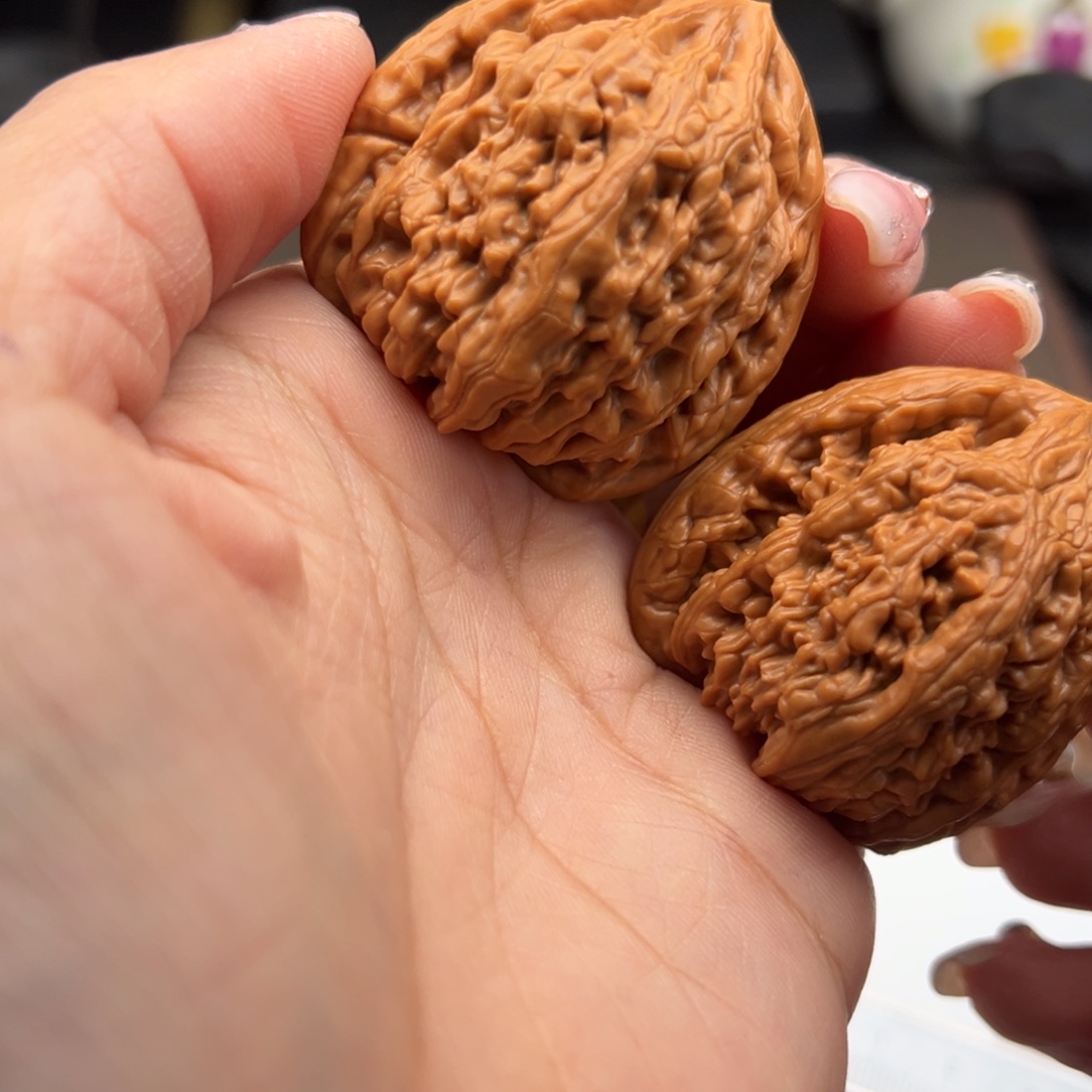 文玩核桃把件虎头王41