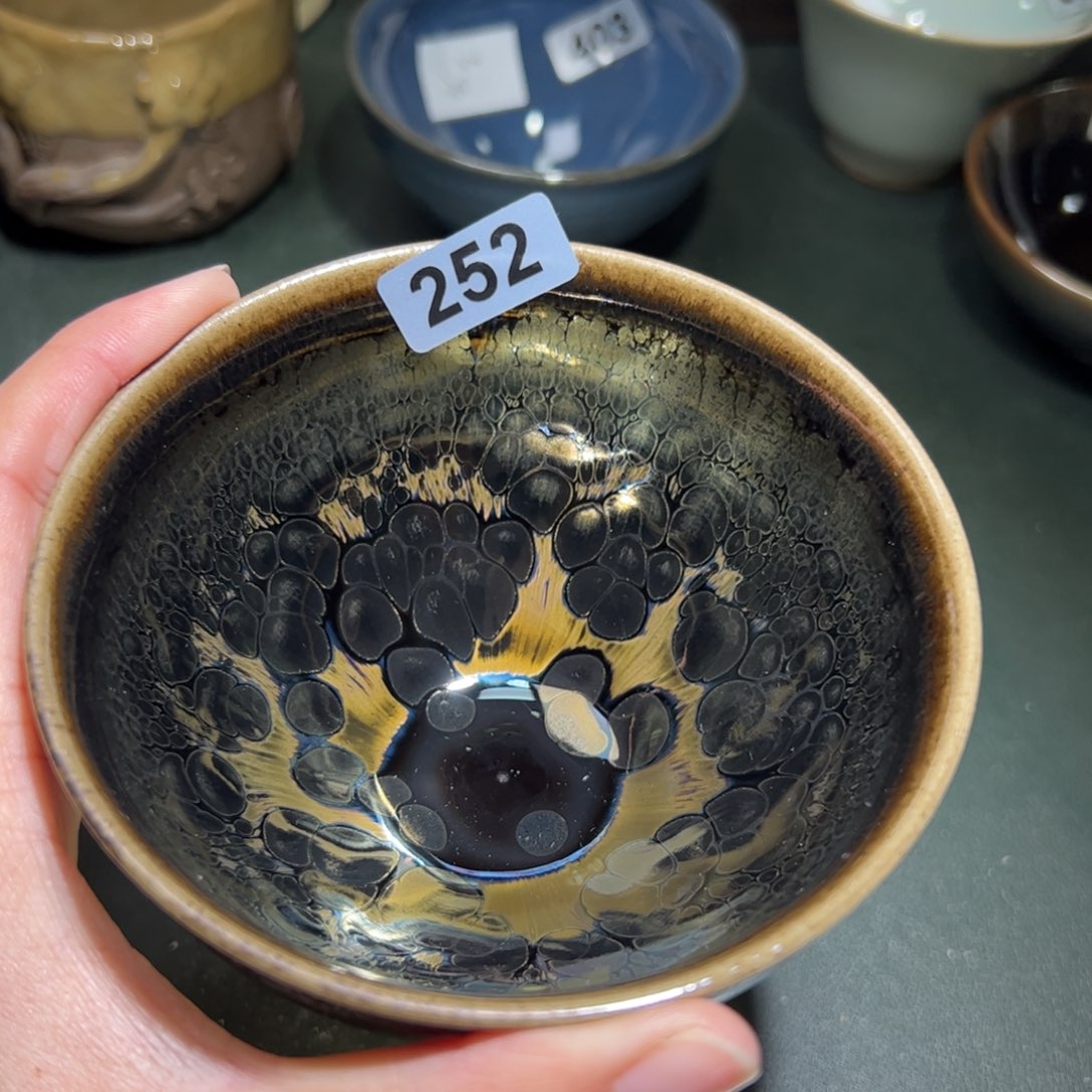 茶盏全手工原矿原釉建盏