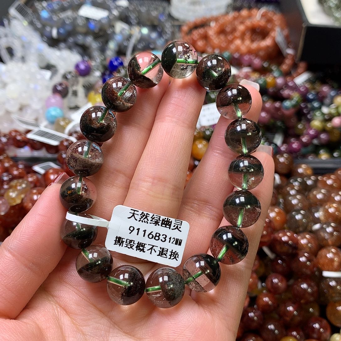 水晶手链未镶嵌，