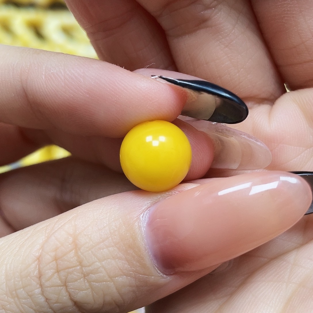 琥珀珠宝奇石未镶嵌11.9mm