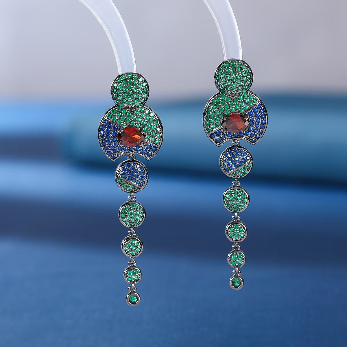 合金耳饰 秀场中古耳钉429