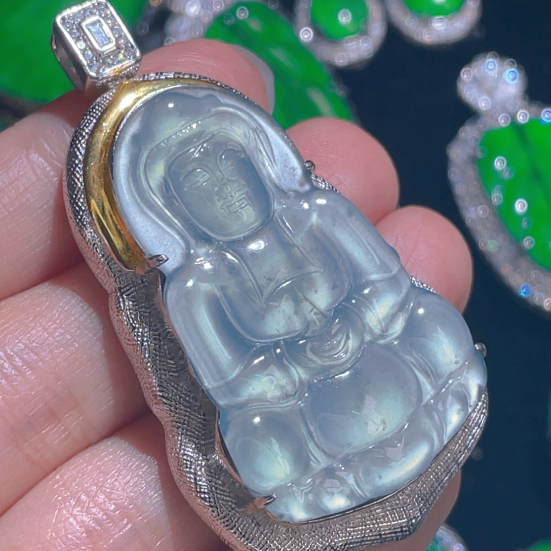 翡翠吊坠(不含链)未镶嵌