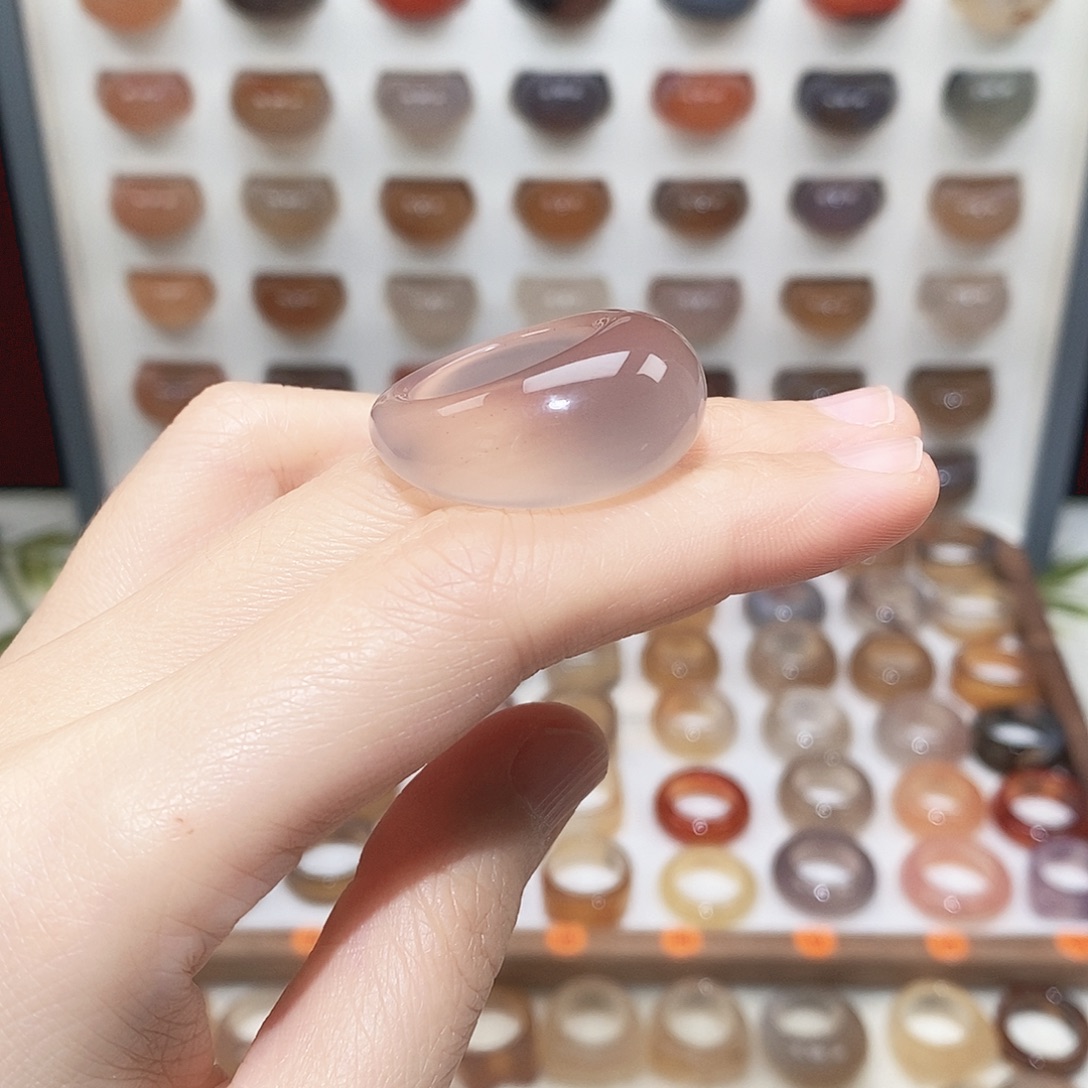 了***律玛瑙/玉髓未镶嵌戒指港16