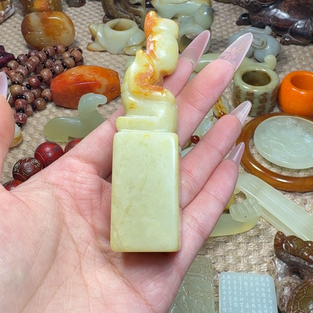 白玉菩提吊坠挂件