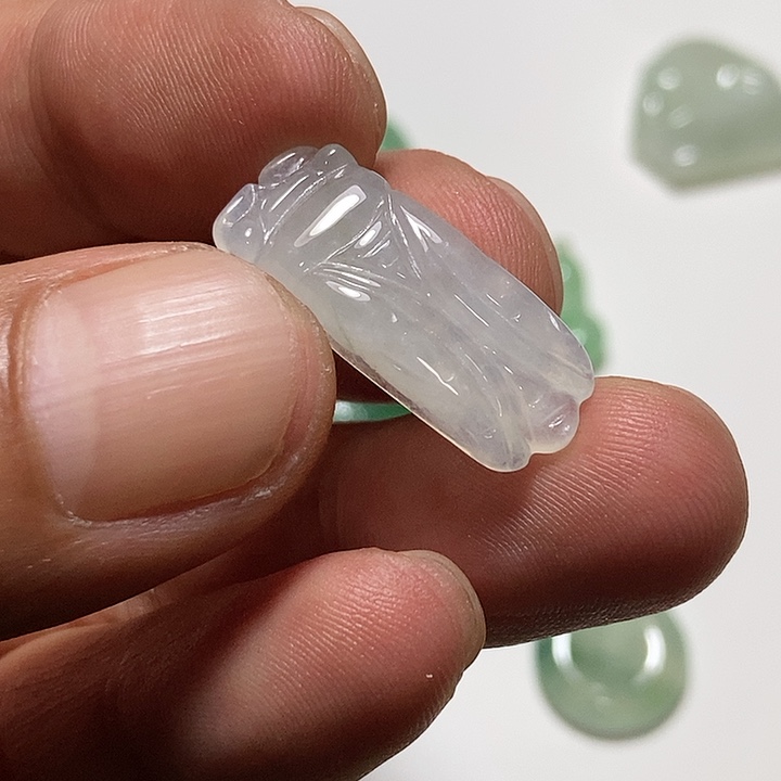翡翠未镶嵌颈饰天然缅甸翡翠