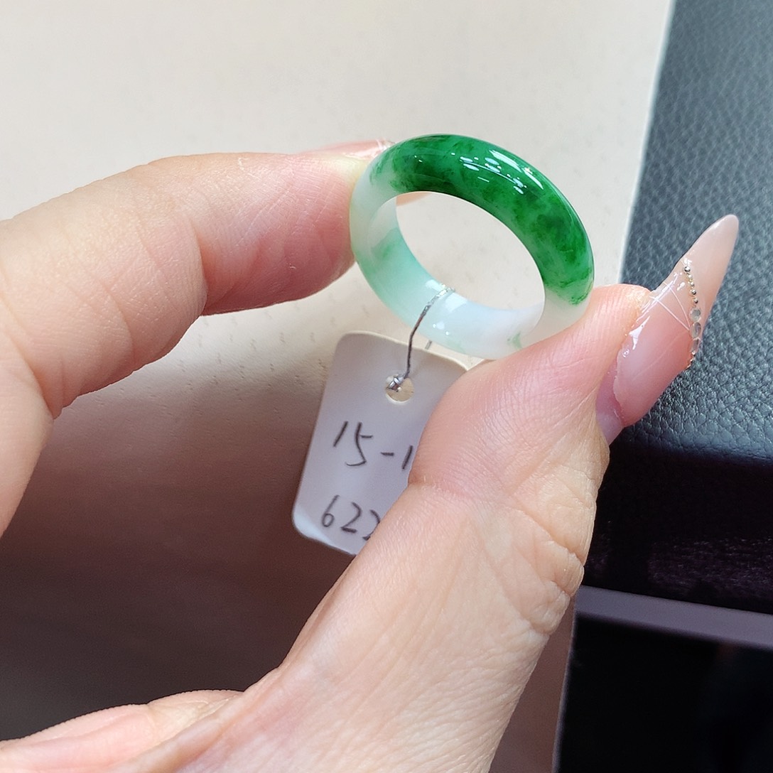 未镶嵌戒圈翡翠15.16号