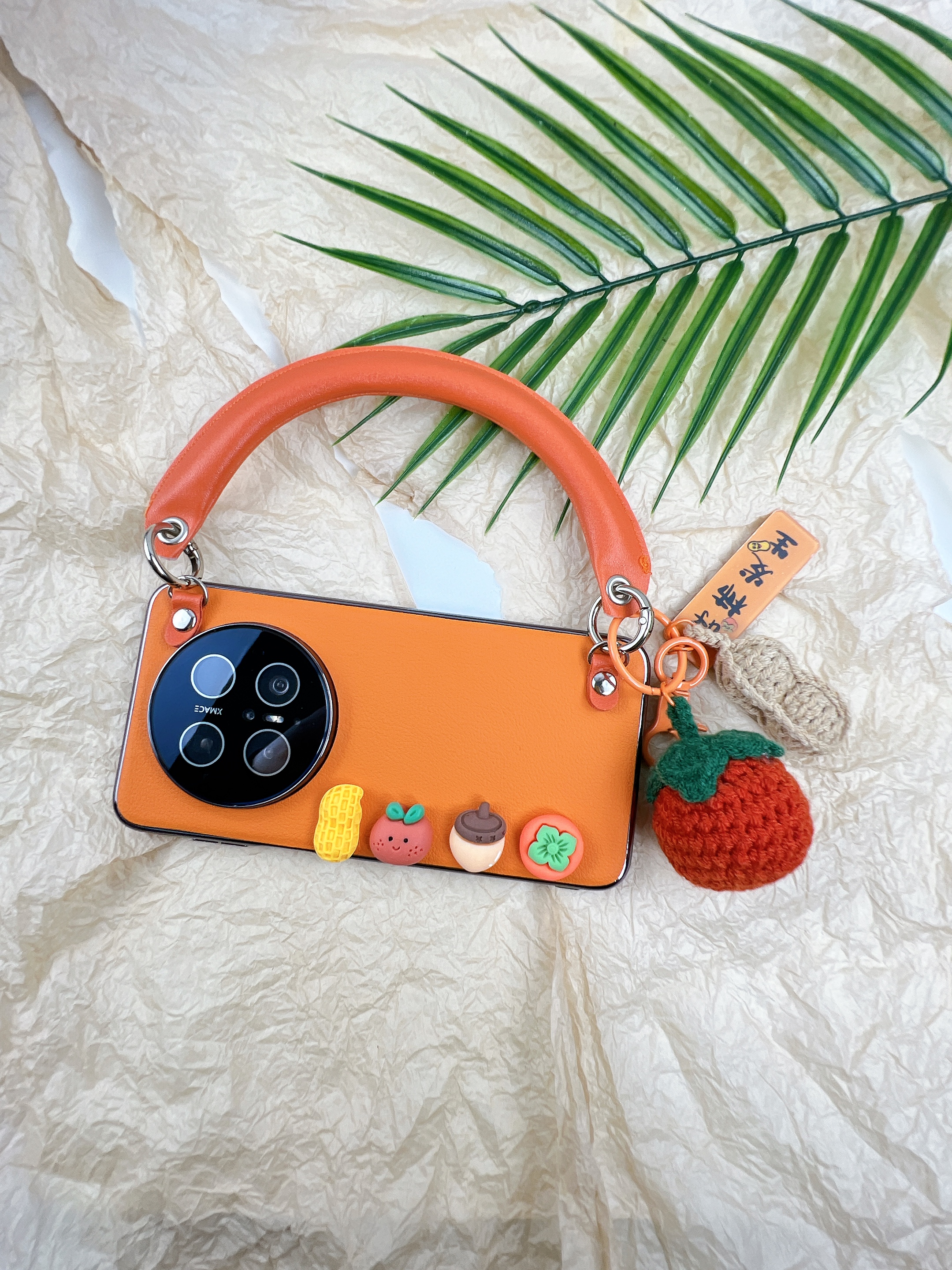 品申原创好事发生手提挂件适用华为mate70pro手机壳