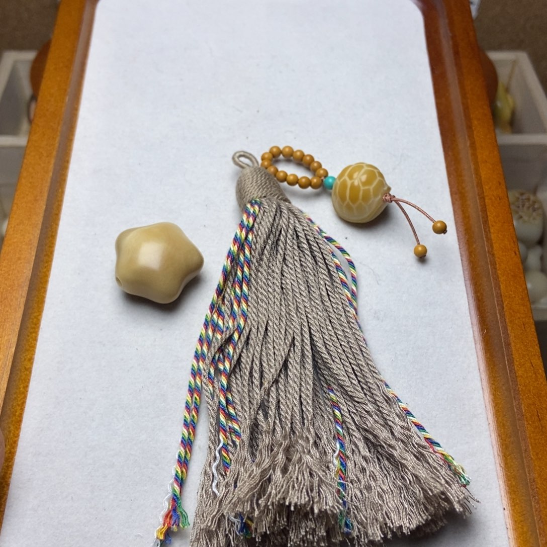 猴头核桃吊坠配饰