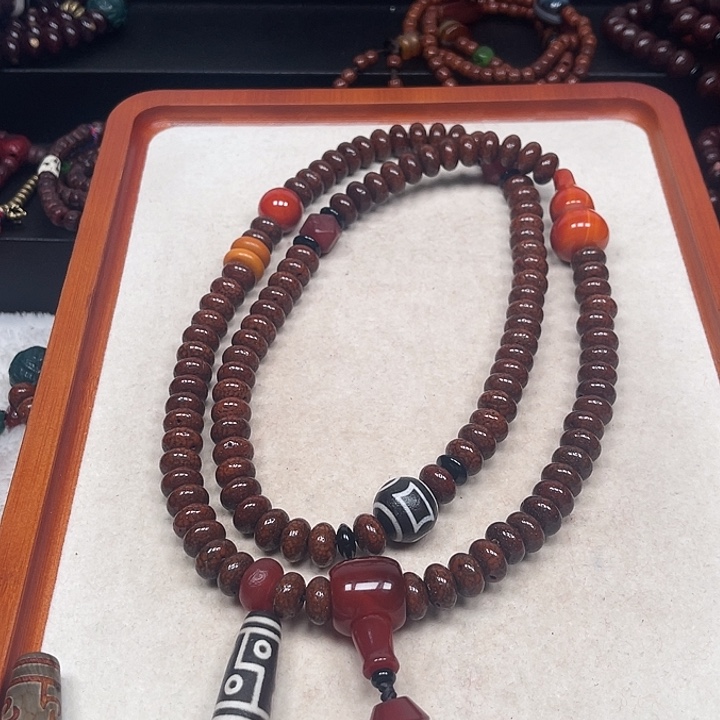 北***雾金刚菩提吊坠星月