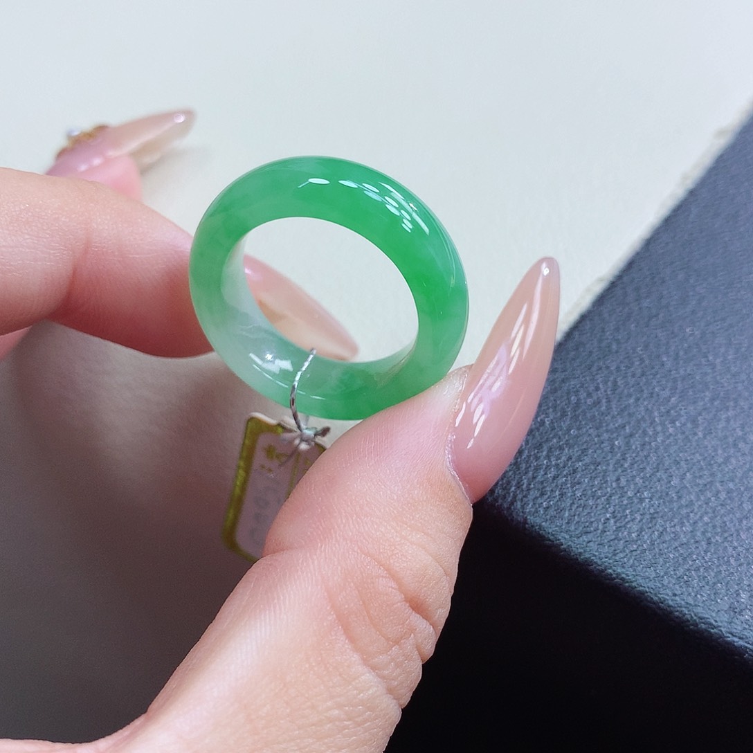 未镶嵌戒指翡翠15号