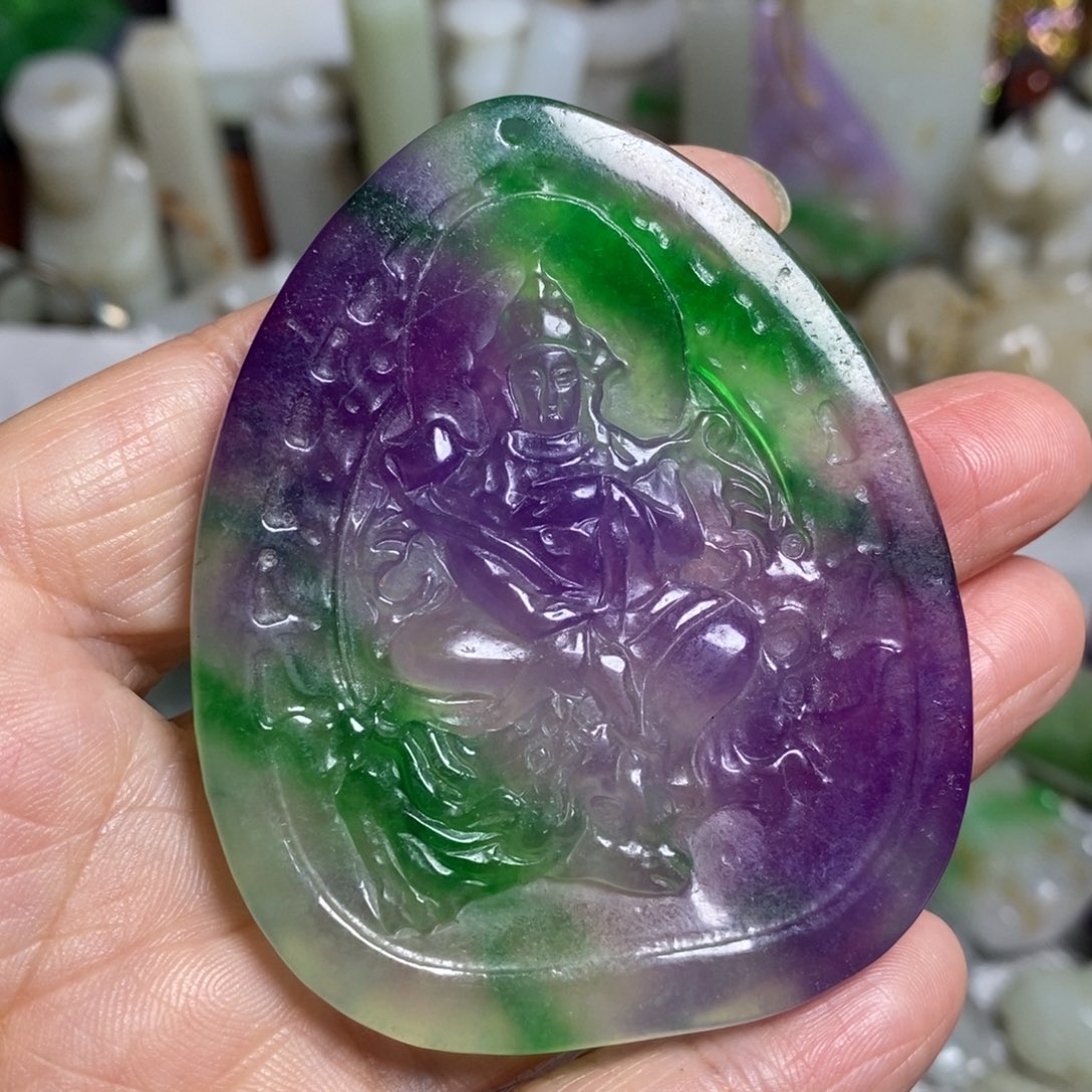 希***好和田玉（糖玉）未镶嵌颈饰