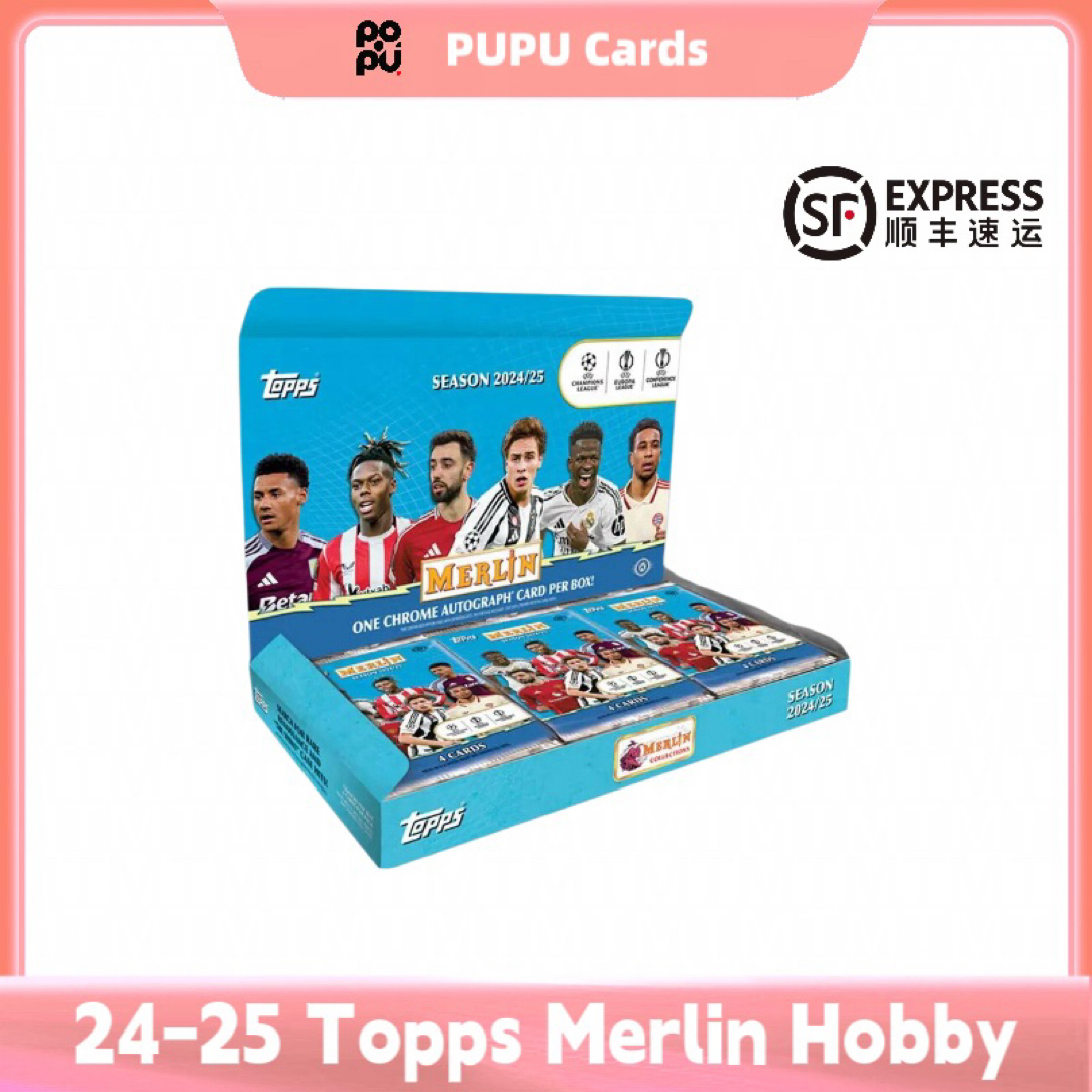24/25 Topps Merlin 梅林Hobby 足球球星卡盲盒【代拆】