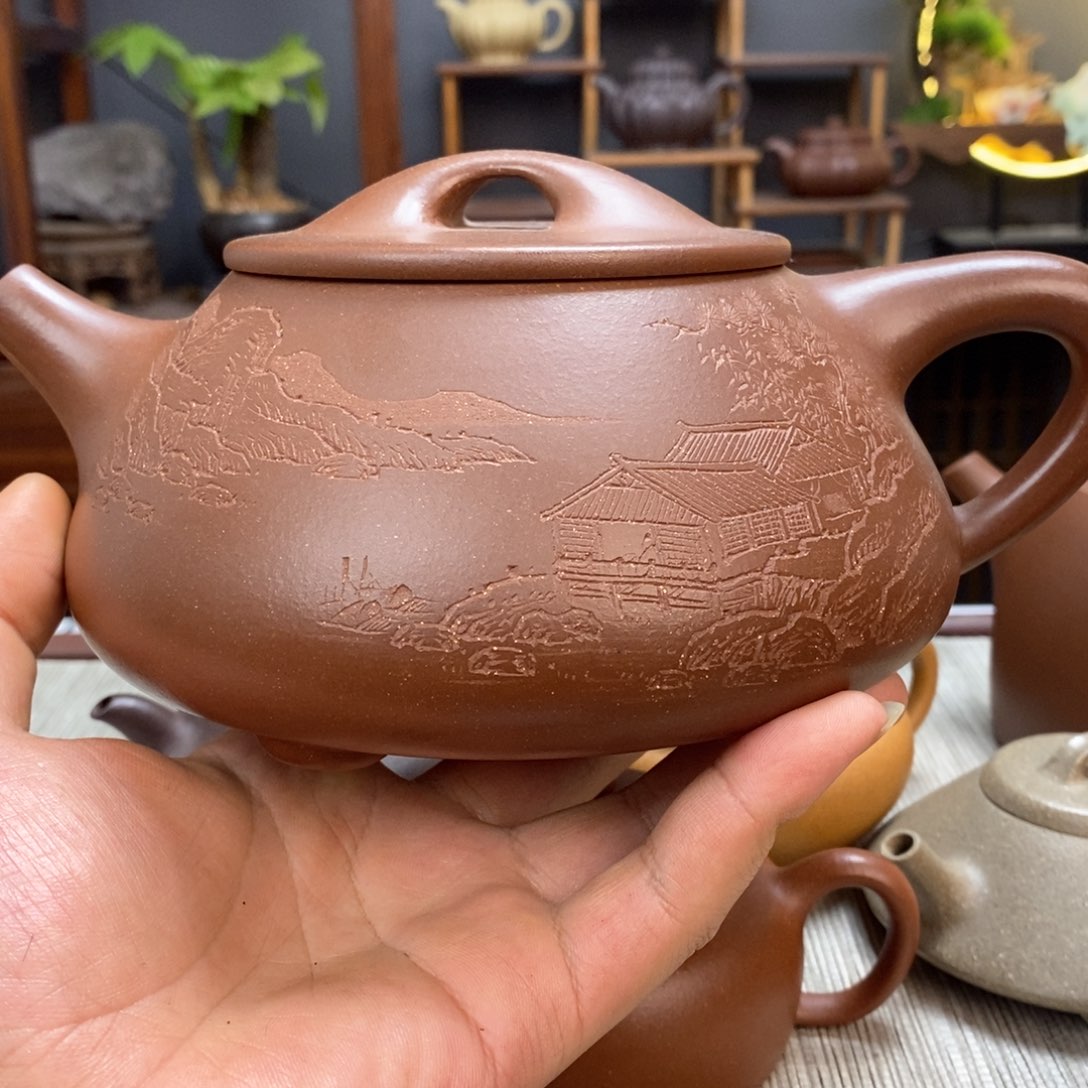 底槽青茶壶容量1000毫升