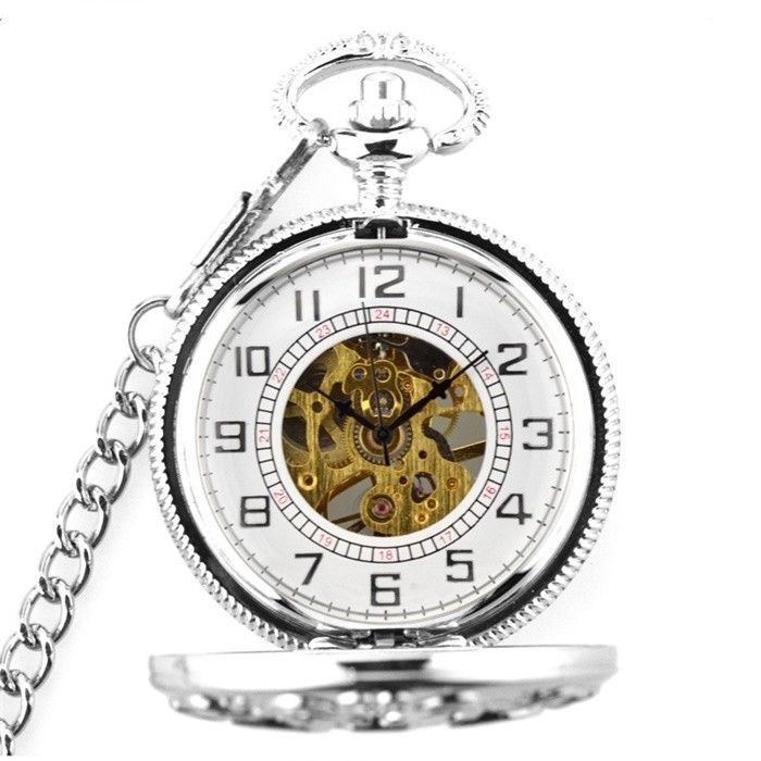 1号 复古 创意链接钟.表时尚