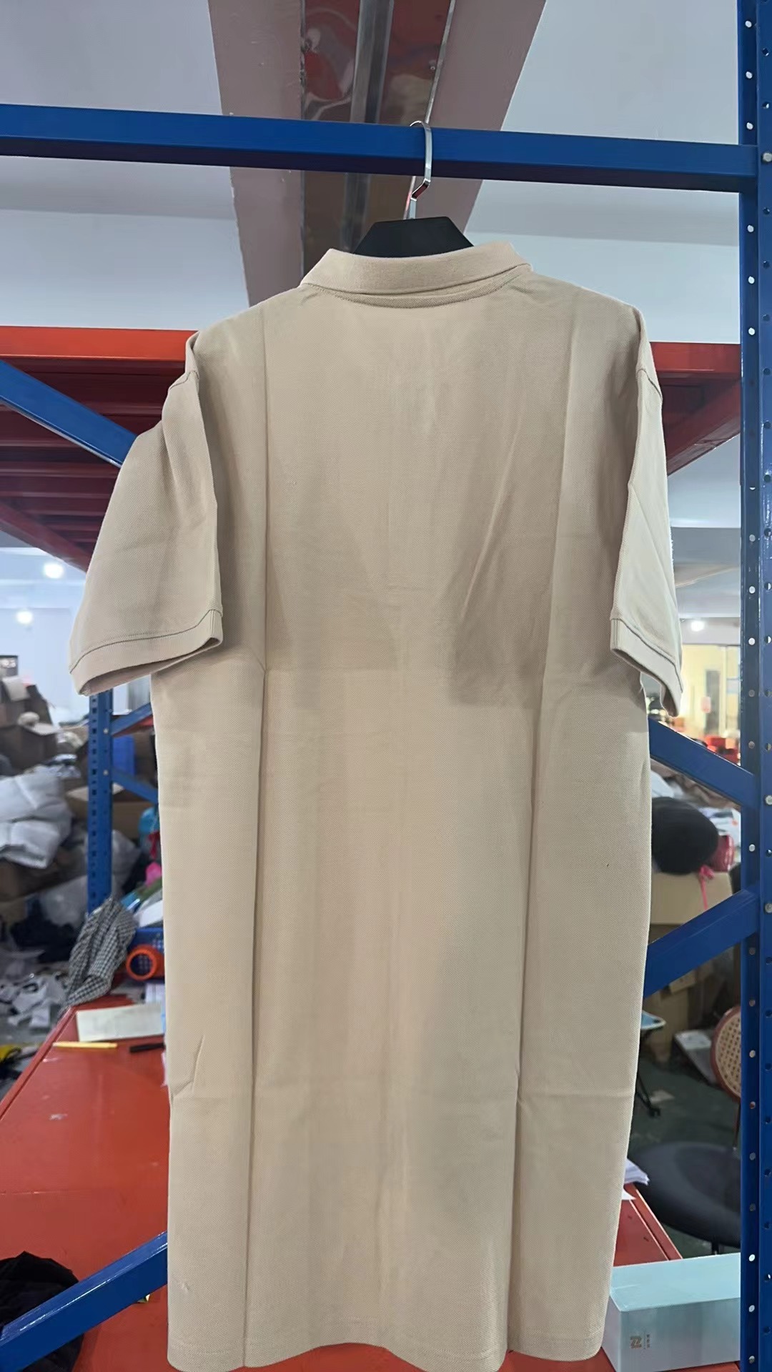 F3浅卡其色刺绣裙发1件