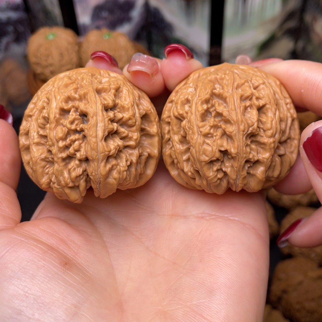 文玩核桃把件44大粗筋