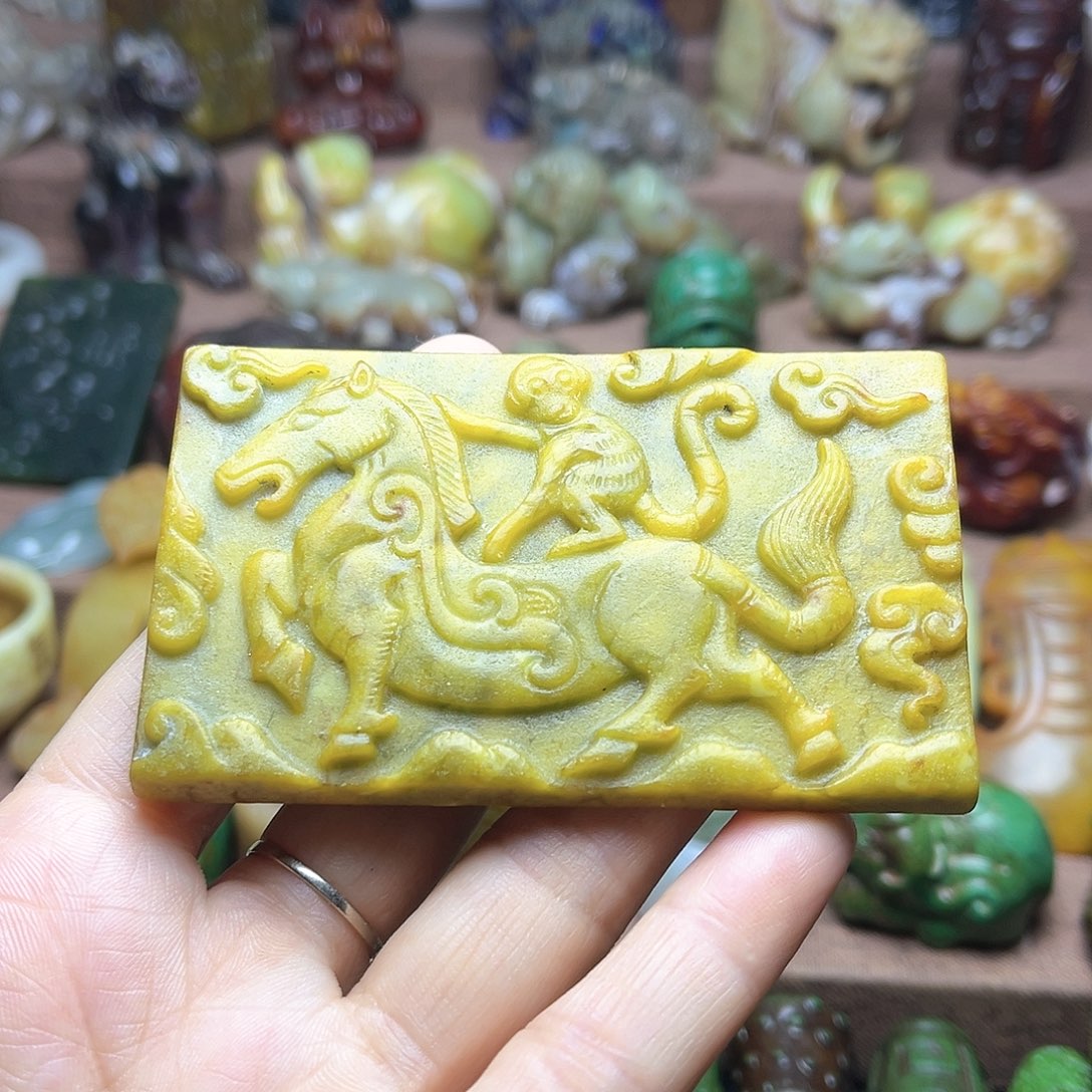 白玉菩提吊坠5。。