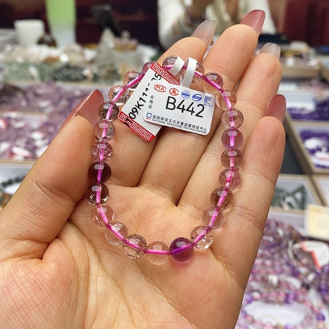 水晶手链未镶嵌安****乖B442超七