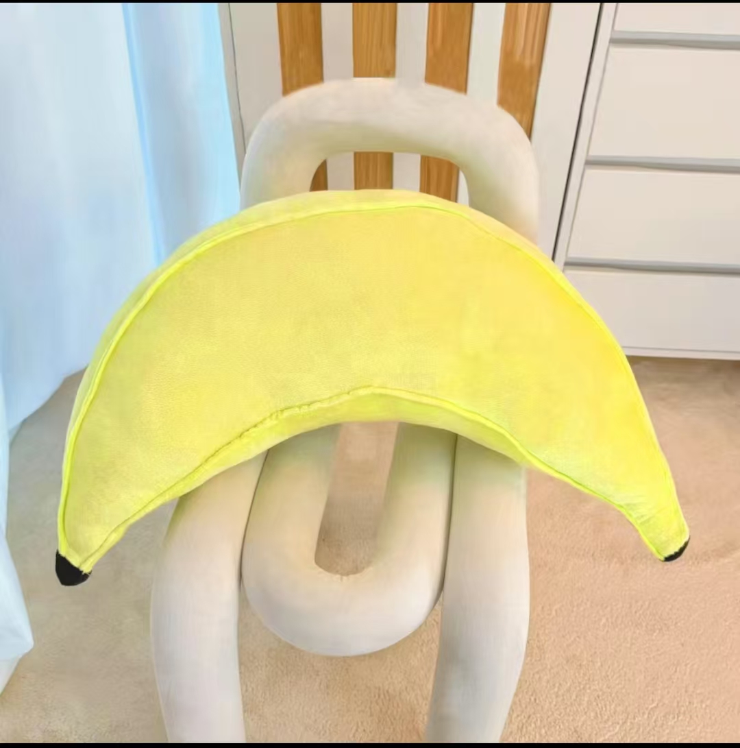 70厘米软糯香蕉抱枕可爱玩偶抱枕创意香蕉状长条枕学生床头靠枕