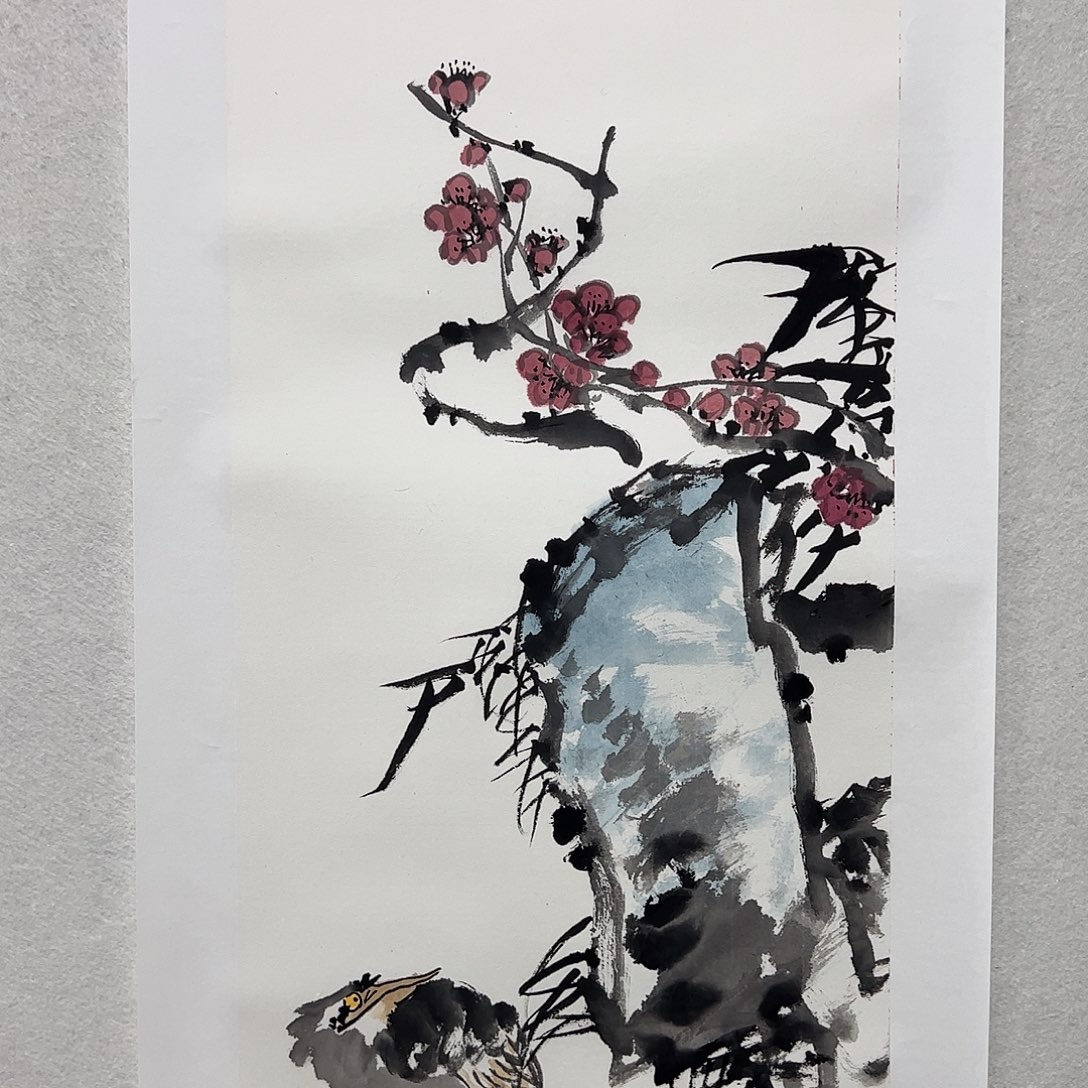 国画这个时候真的觉得有点