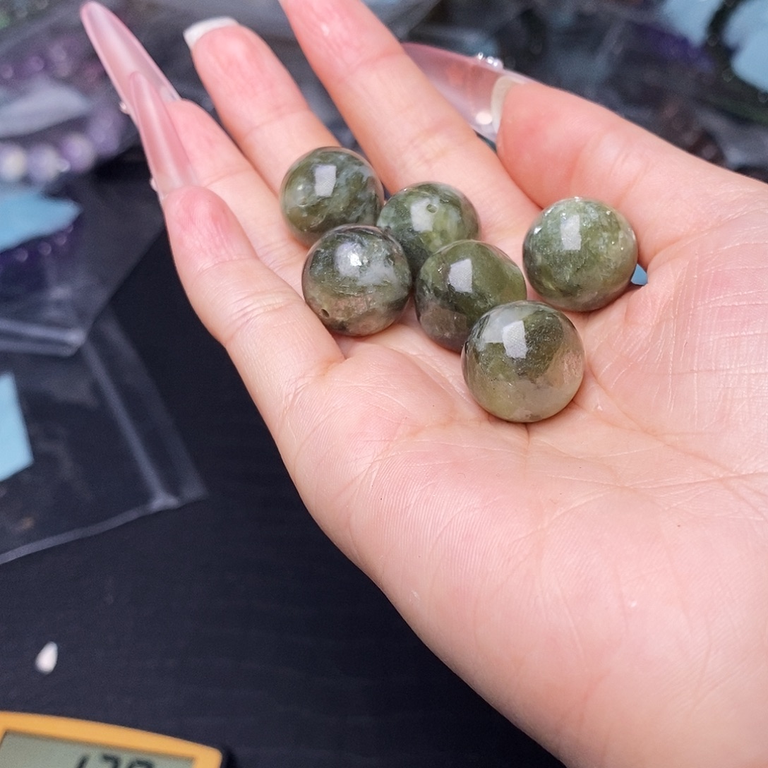 水晶未镶嵌珠宝半成品单珠