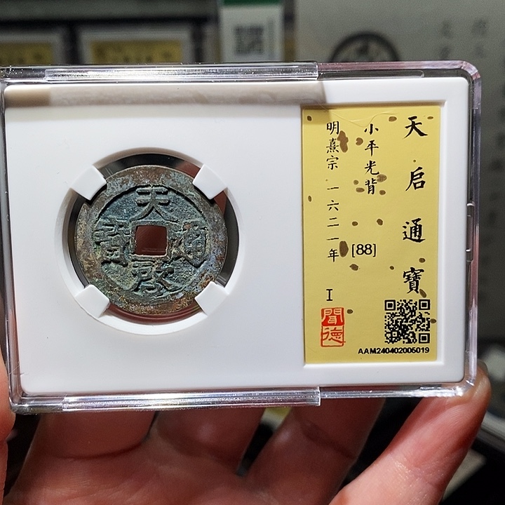 铜瀚海文物A天启通宝5019