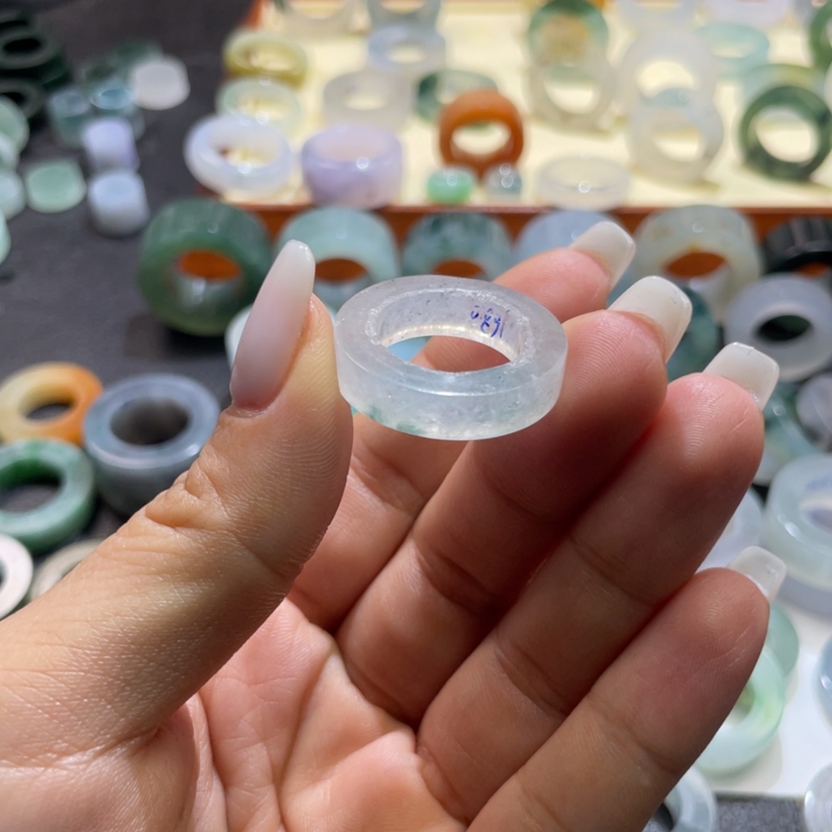 【闪购商品】定制翡翠未镶嵌觉***O天然翡翠