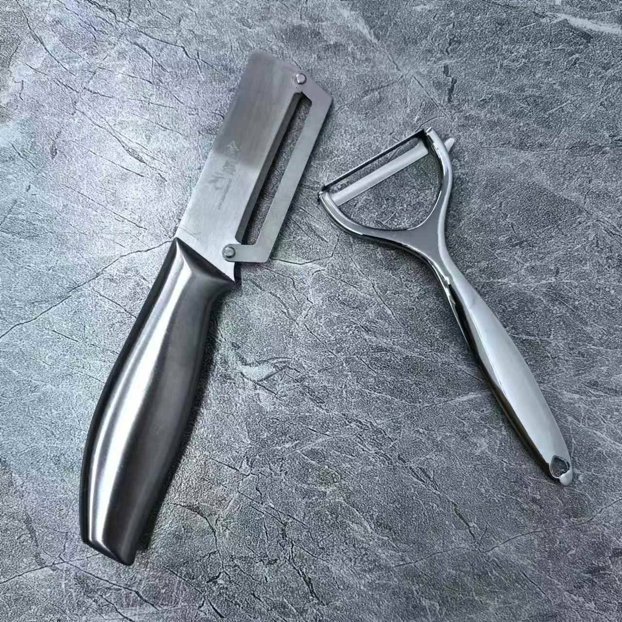 出德平口削皮刀横竖各一个家用厨房必备轻奢现代正常【汤家限定】