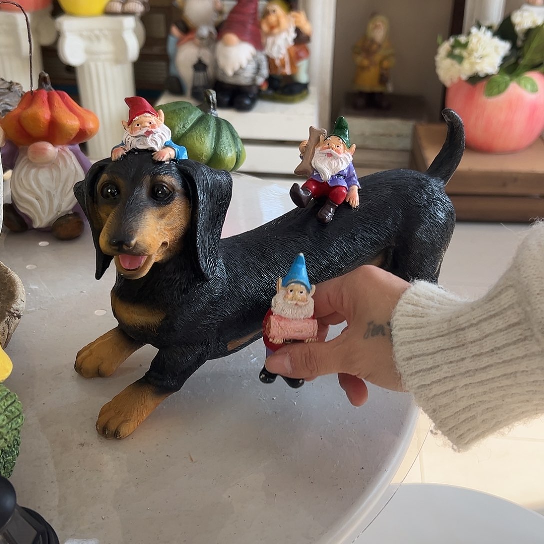 花园摆件红红火火