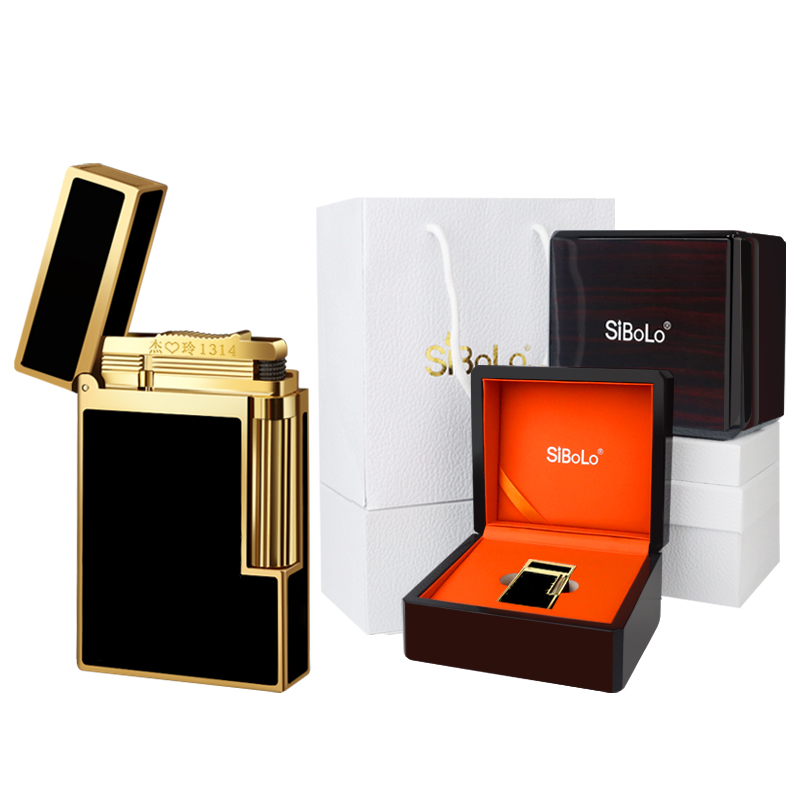 圣殿黑骑士纯铜朗声充气打火机送男朋友老公高档定制男士圣诞礼物