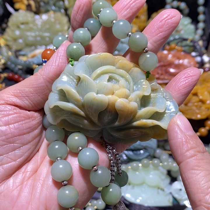 岫玉岫玉吊坠未镶嵌