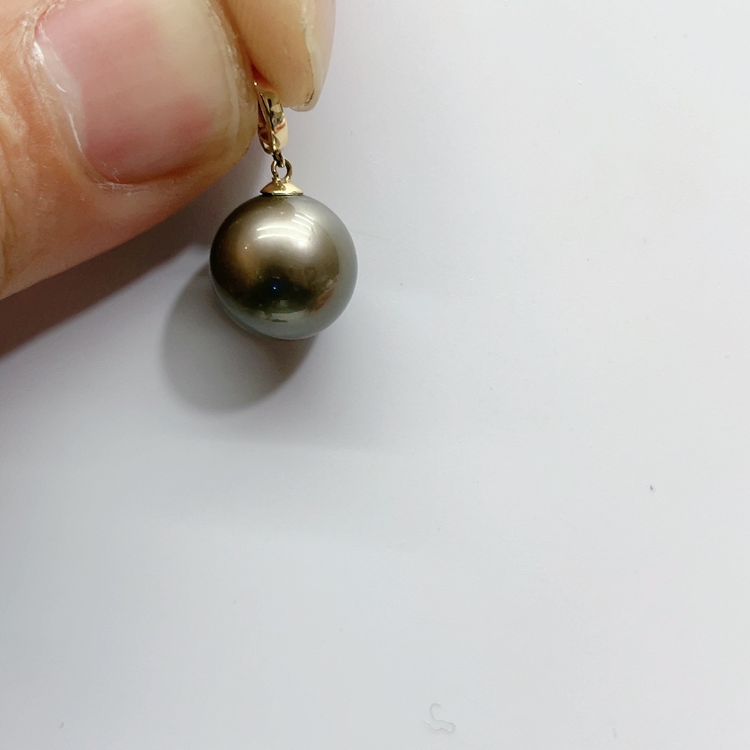 海水珍珠颈饰18K金镶嵌