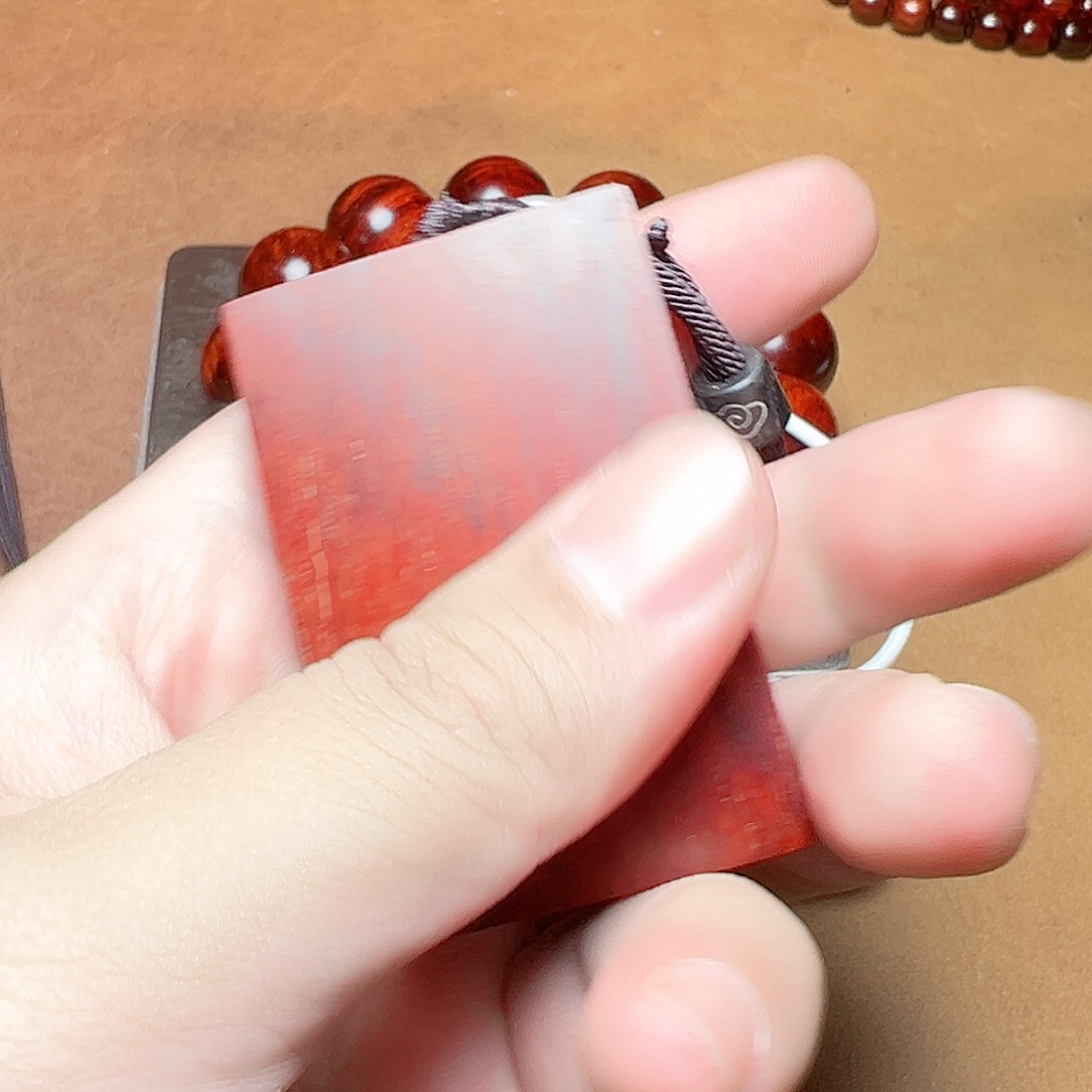 A****小叶紫檀手串/手链无事牌金星