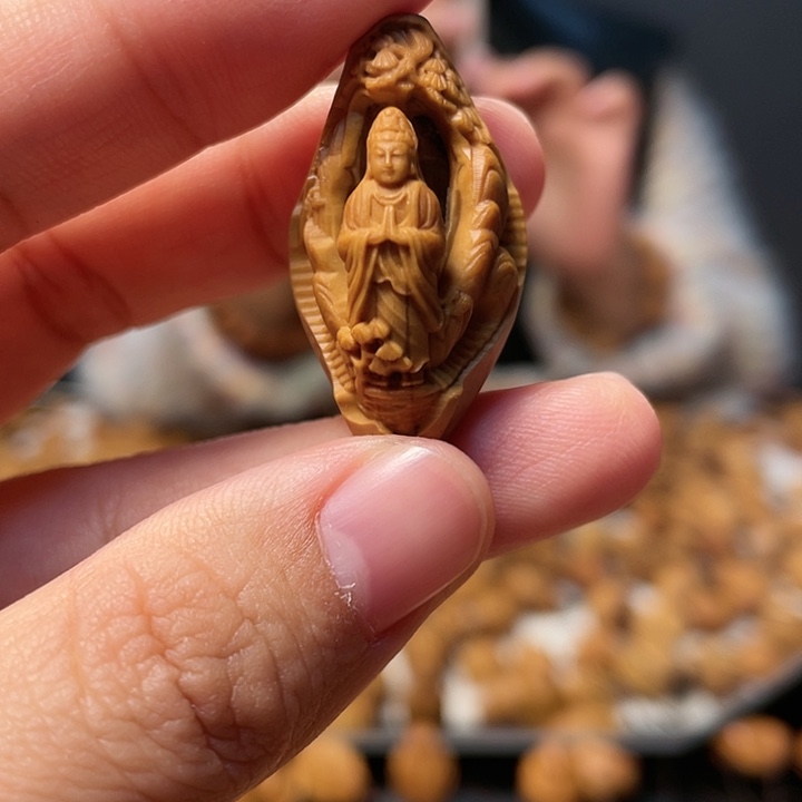 橄榄核吊坠橄榄核