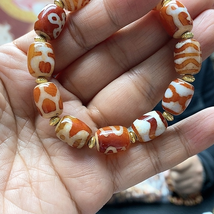 玛瑙/玉髓颈饰合金