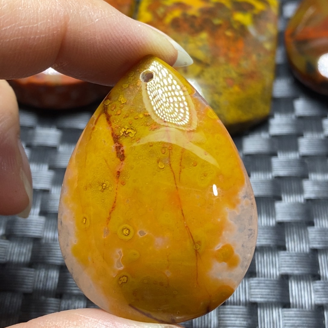 玛瑙/玉髓挂件未镶嵌