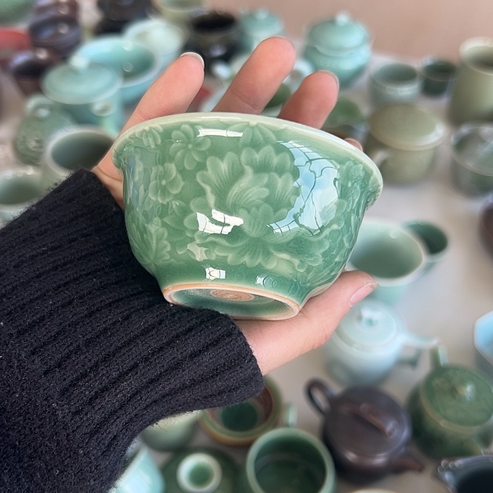 小米茶器龙泉青瓷
