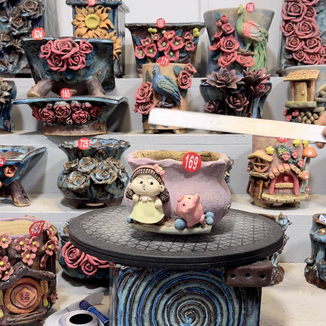 陶瓷196 号陶然花器厂家 直销