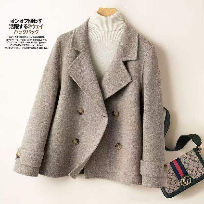 2025新款小个子大衣女短款高级感春秋韩版气质外套