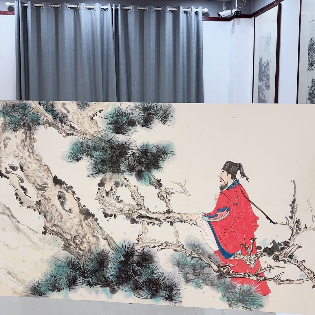 书法。。。走进美术馆！！。