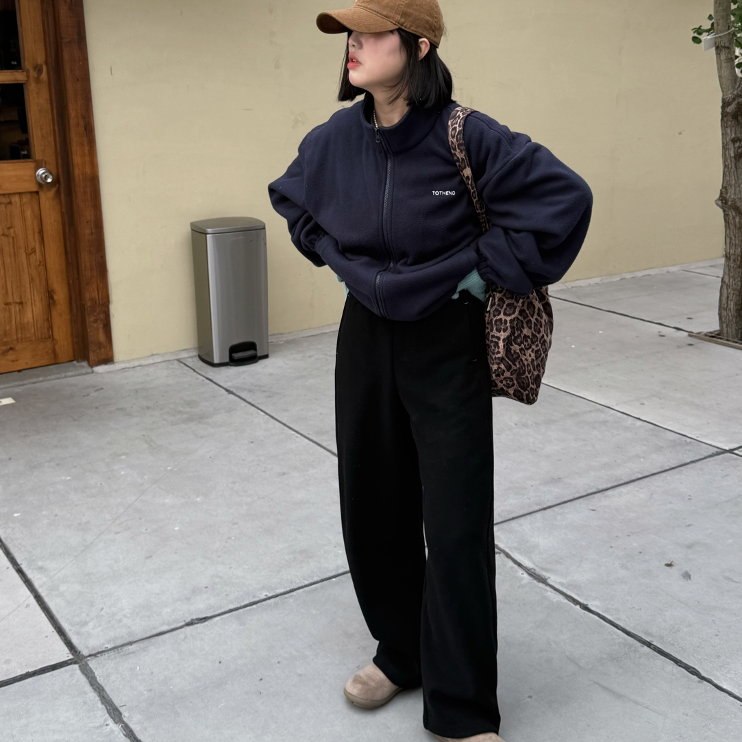 TOTHEND“香蕉裤封神”无敌巨显瘦保暖亲肤厚款弯刀羊毛长裤