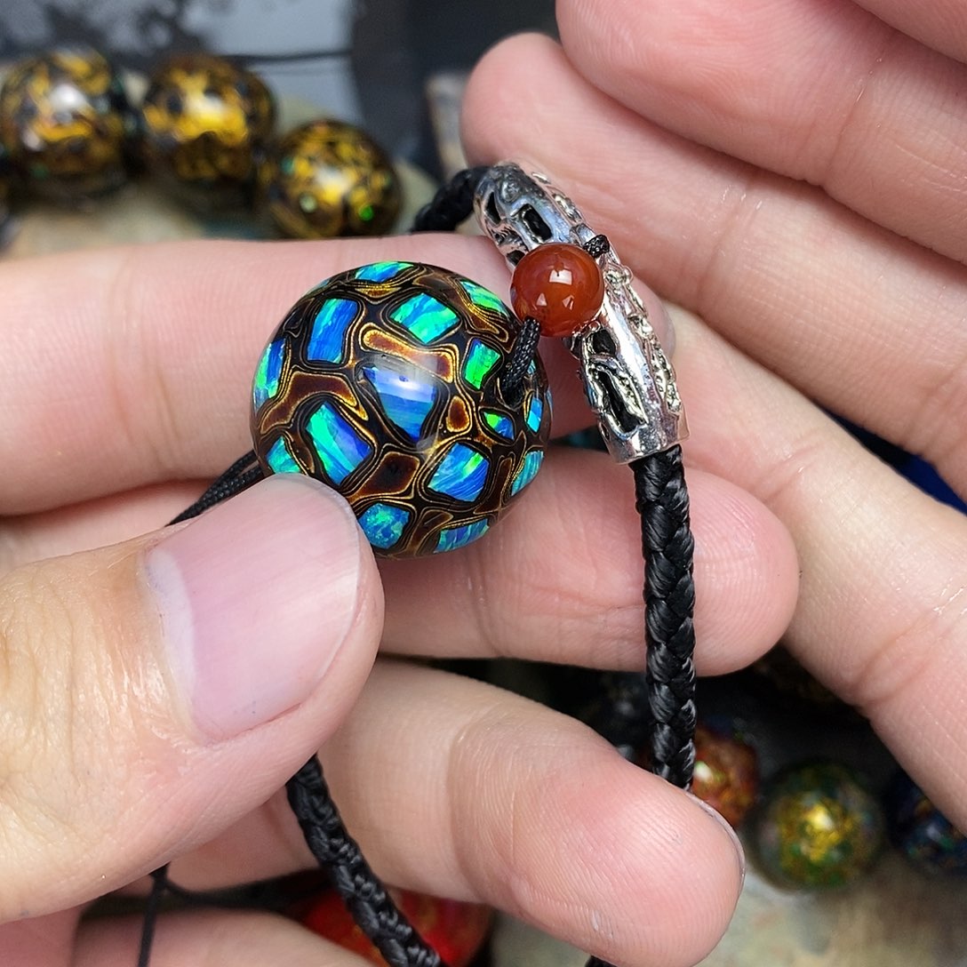 越**好非遗手工 大漆工艺规格2.1cm