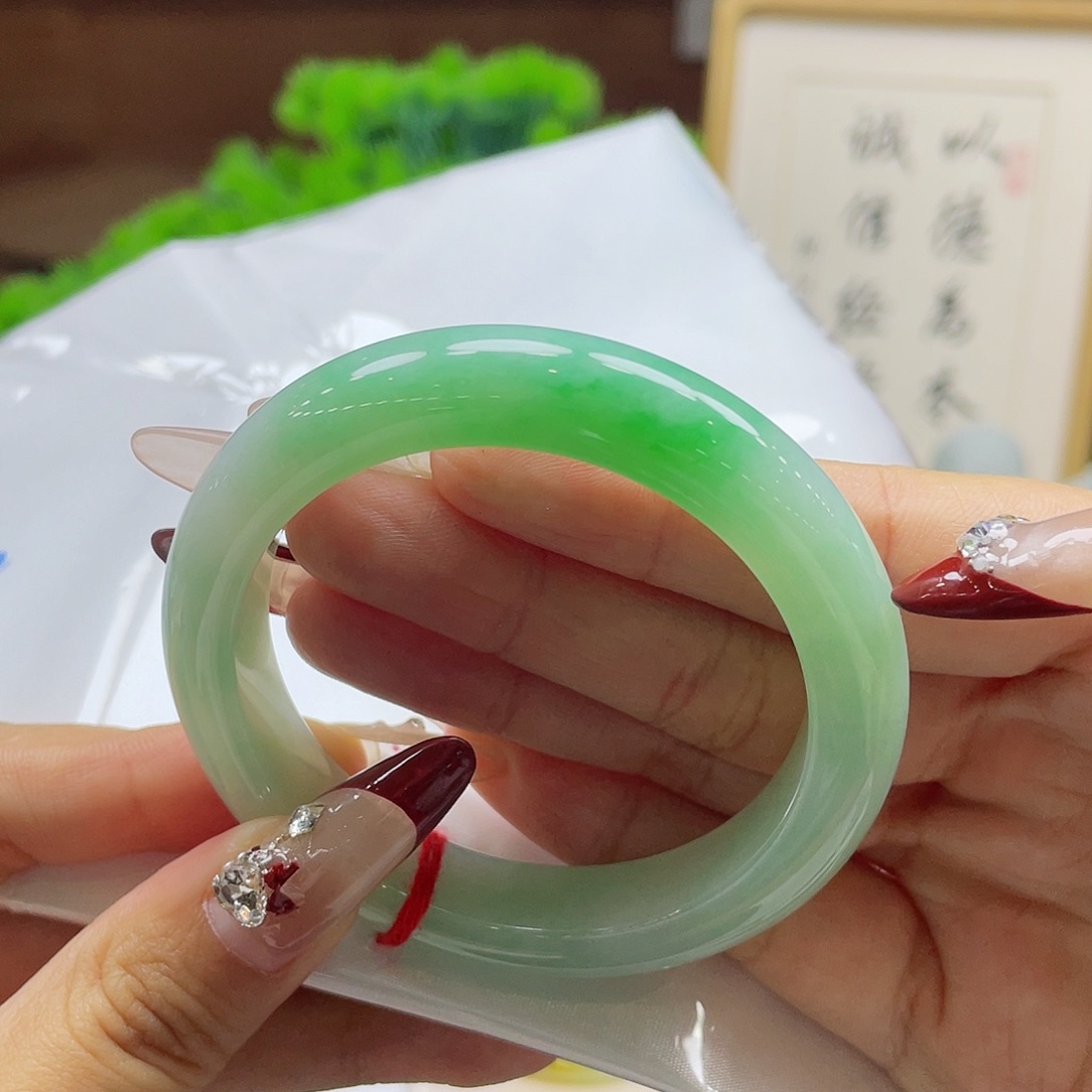 翡翠手镯未镶嵌57 号链接