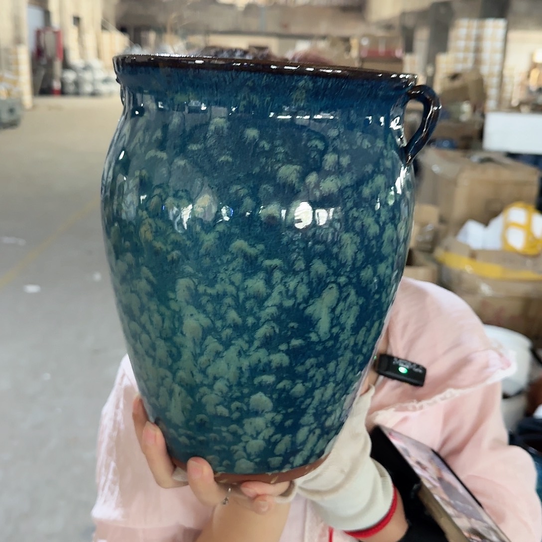 紫砂花盆王嫂花盆0921-177高26口20