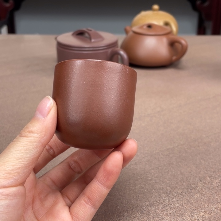 茶壶紫泥主人杯40毫升