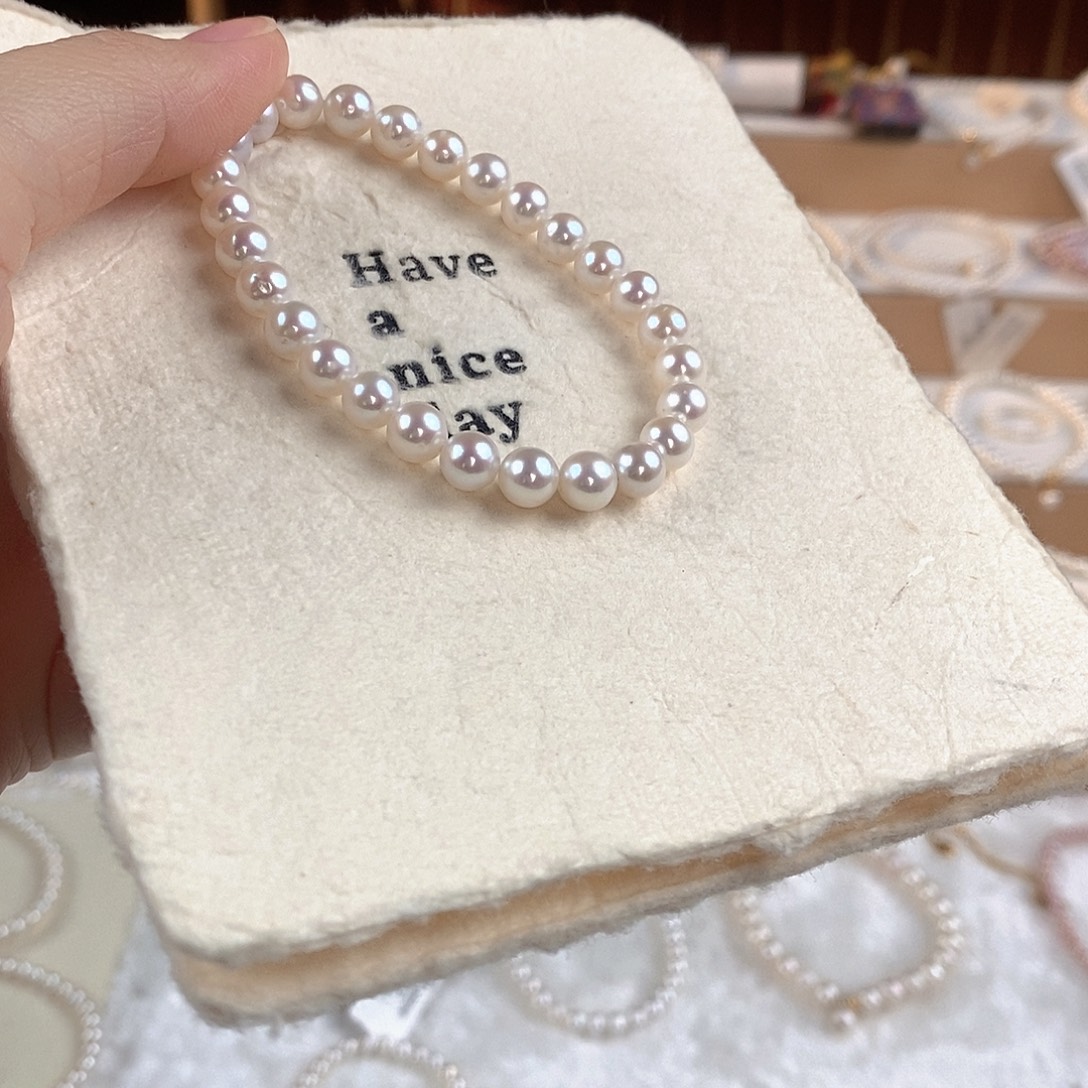 未镶嵌手绳淡水珍珠