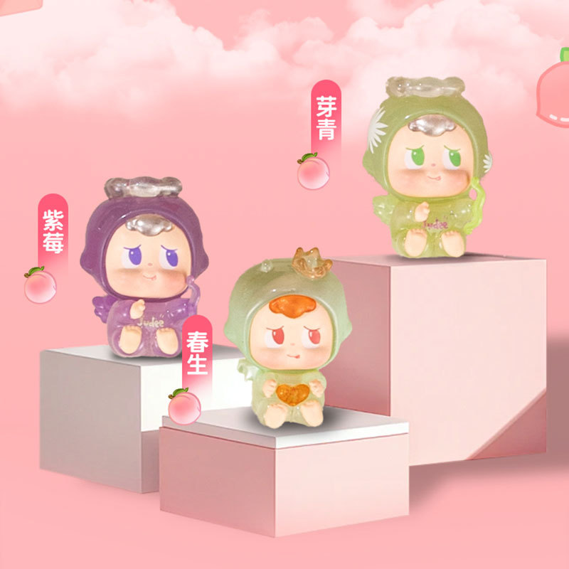 【拆盒】judee初代缤纷萌粒潮玩盲盒