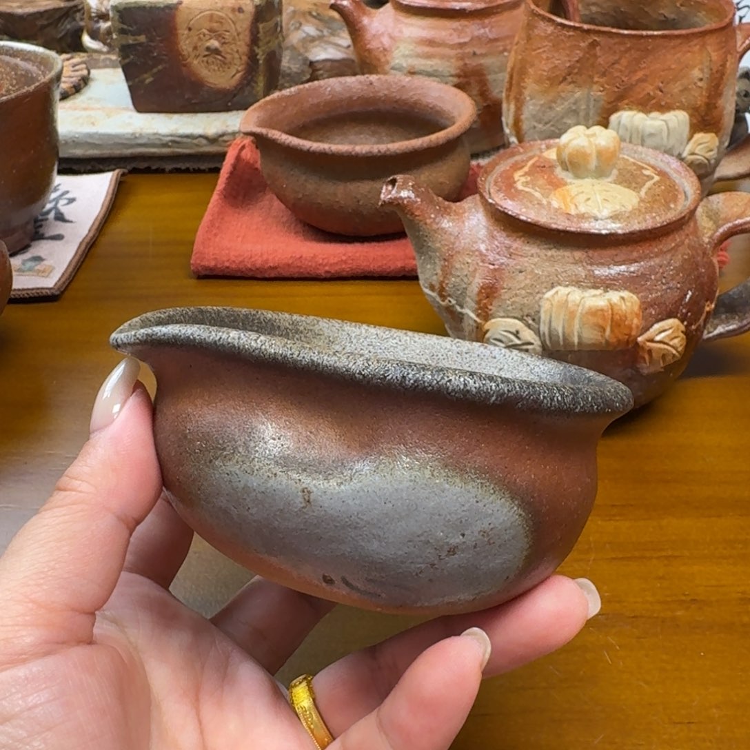 备前烧 岩本政一 公道